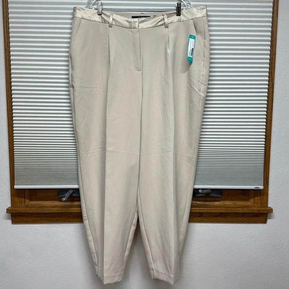 Vero Moda Cream Trousers - Picture 4 of 16